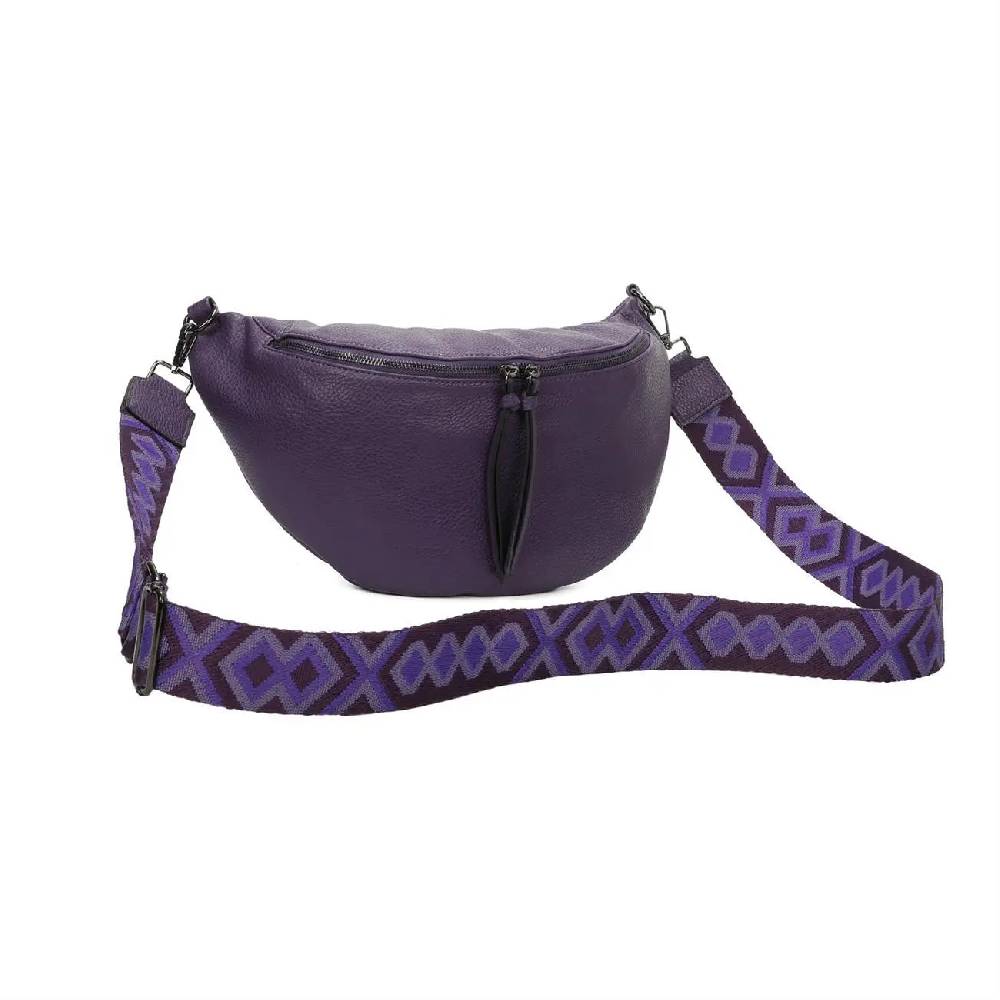 Damen Tasche Crossbody Schultertasche Gürteltasche Brusttasche Hüfttasche Bauchtasche Umhängetasche Cross-Over Bodybag Handytasche Geldtasche Kosmetiktasche Leder Optik Letzte 2 Tage