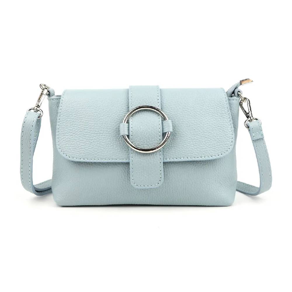 MADE in ITALY Damen LEDER TASCHE Umhängetasche Cross Over Body Messenger Bag Echtleder Ledertasche Schultertasche Brusttasche Hüfttasche Gürteltasche Clutch Abendtasche Bis zu 50% Rabatt