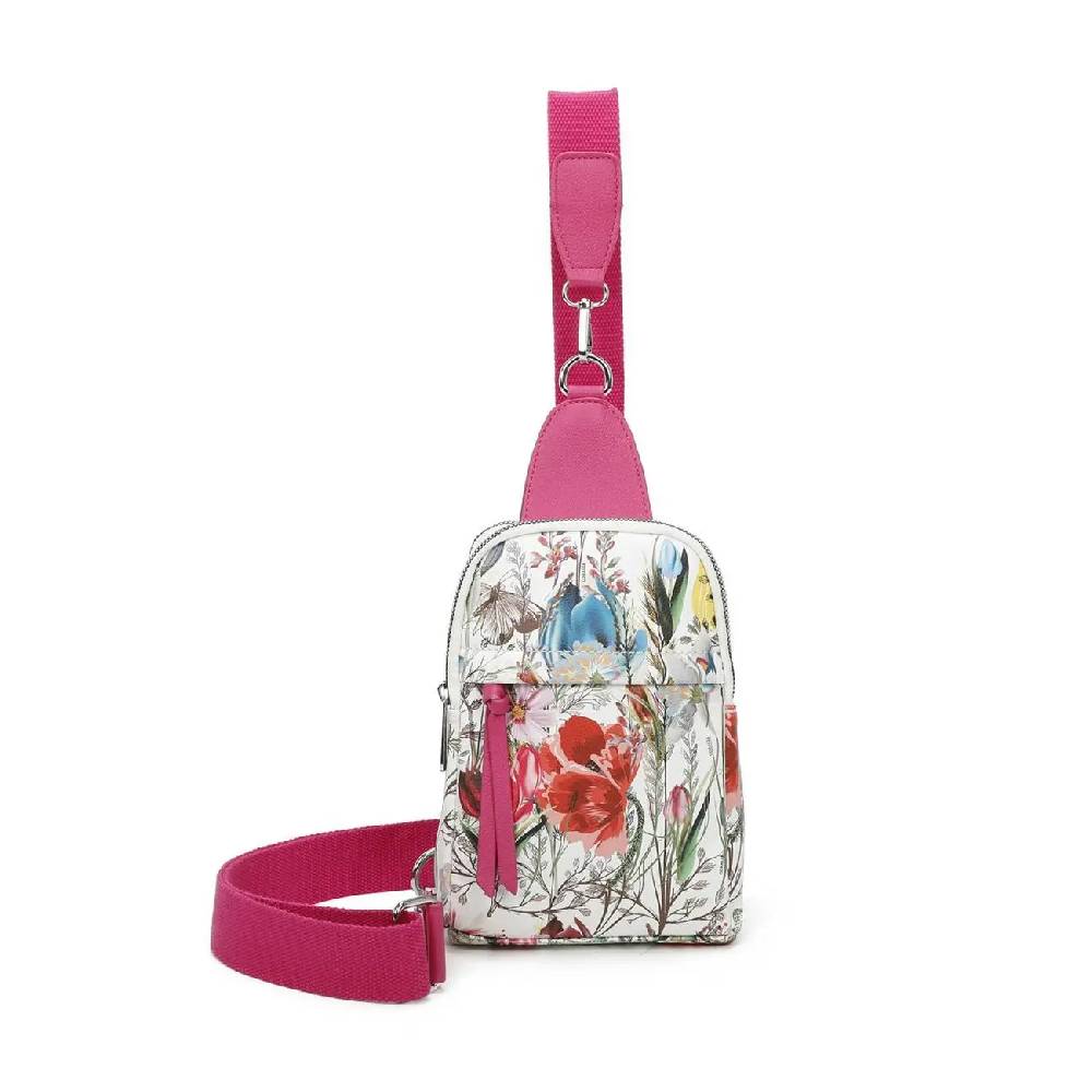OBC Damen Blumen Bodybag Sling Tasche Rucksack Gürteltasche Crossbag Crossover Schultertasche Crossbody Brusttasche Smartphone-Umhängetasche Discount Store für neue Produkte