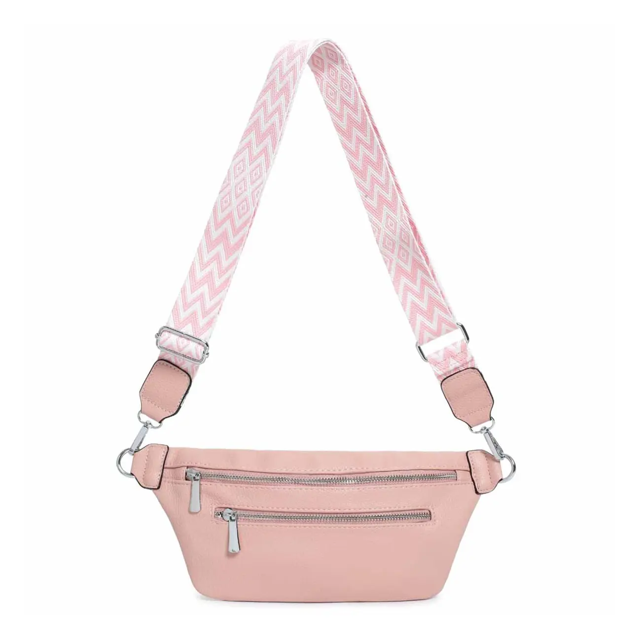 OBC Damen Brusttasche Tasche Crossbody Gürteltasche Umhängetasche Hüfttasche Cross-Over Bodybag Nur noch ein Tag übrig