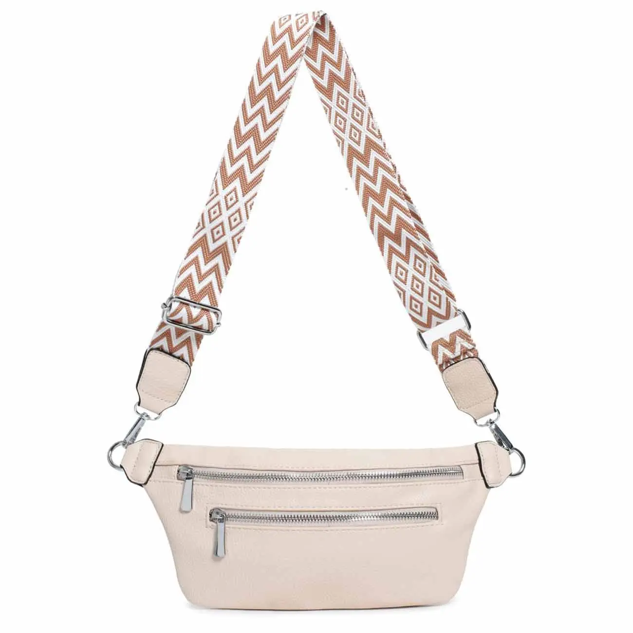 OBC Damen Brusttasche Tasche Crossbody Gürteltasche Umhängetasche Hüfttasche Cross-Over Bodybag Nur noch ein Tag übrig
