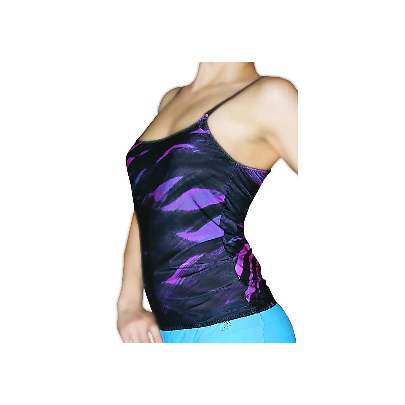 Rarität DAMEN ROBERTO CAVALLI Party Tank TOP Shirt GlaMouR Oberteil Unterhemd Spitze S/M Hotsell