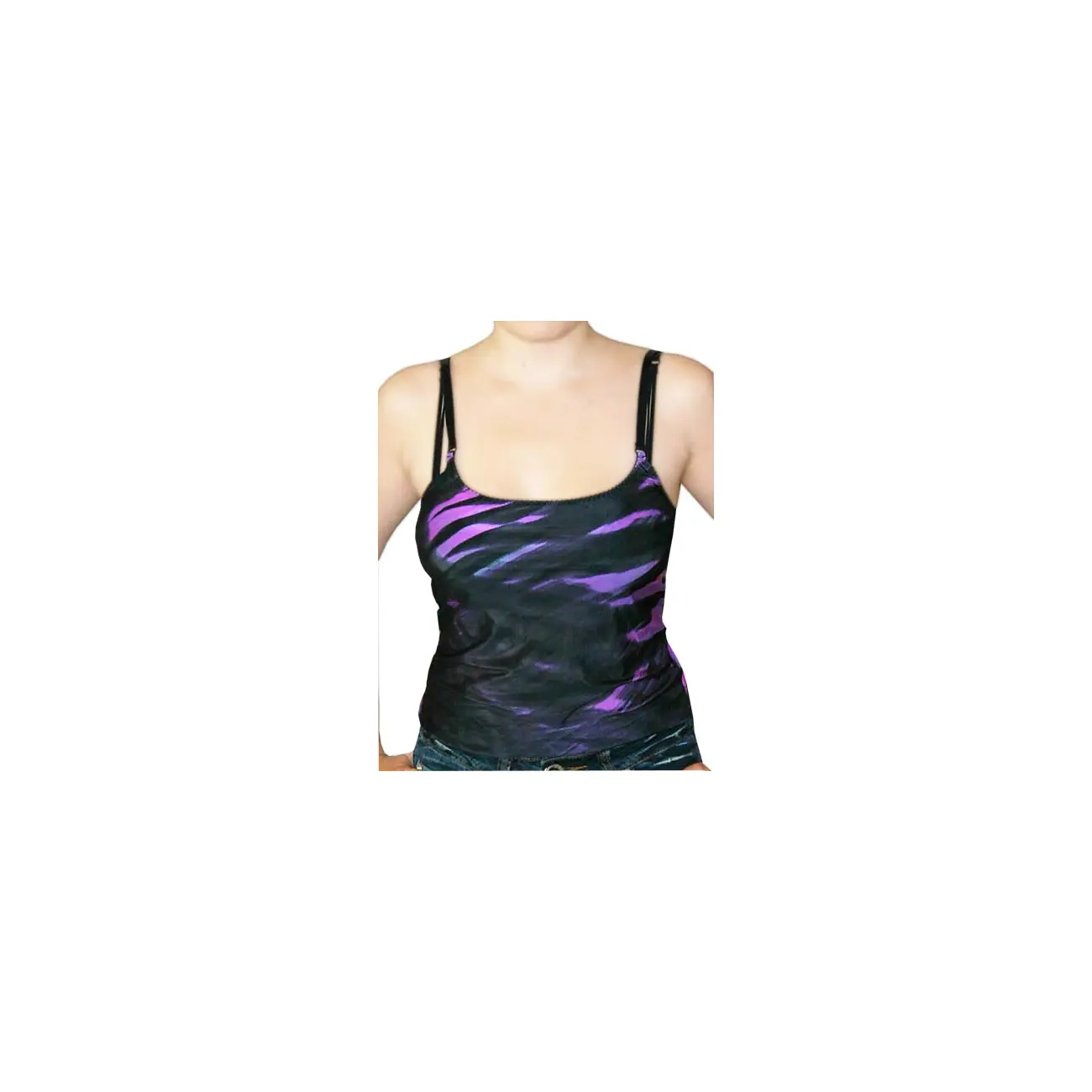 Rarität DAMEN ROBERTO CAVALLI Party Tank TOP Shirt GlaMouR Oberteil Unterhemd Spitze S/M Hotsell
