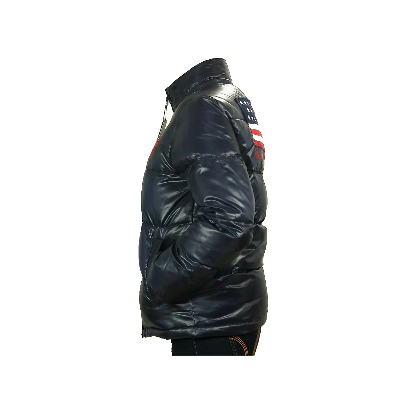 US Polo ASSN USA Flagge WinterJacke Jacke Daunenjacke Jacke Steppjacke Kostenloser Versand