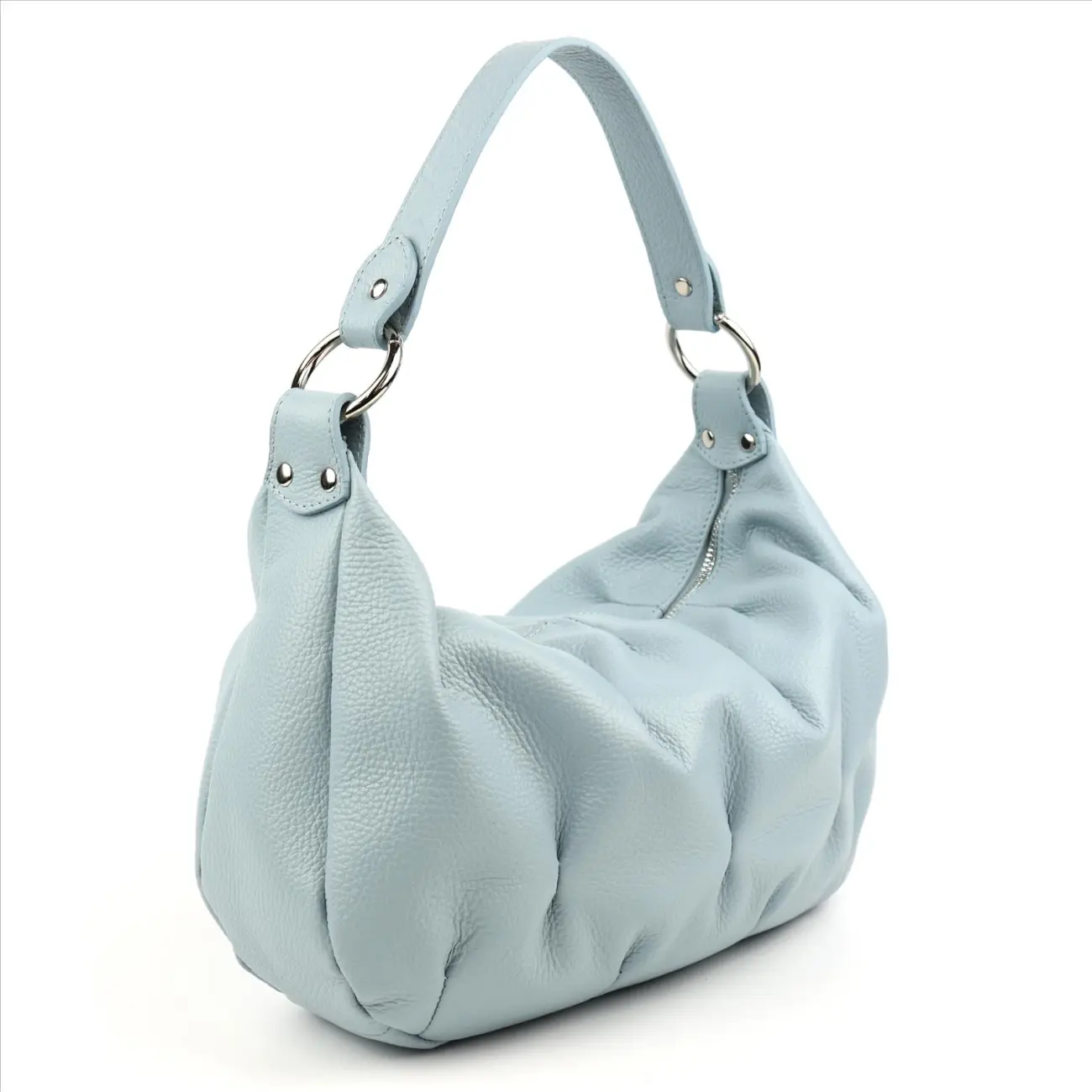 OBC MADE IN ITALY DAMEN XL LEDER TASCHE Business Shopper Hobo Schultertasche Ledertasche Umhängetasche Brusttasche Cross Over Body Bag Nappaleder Rabatt