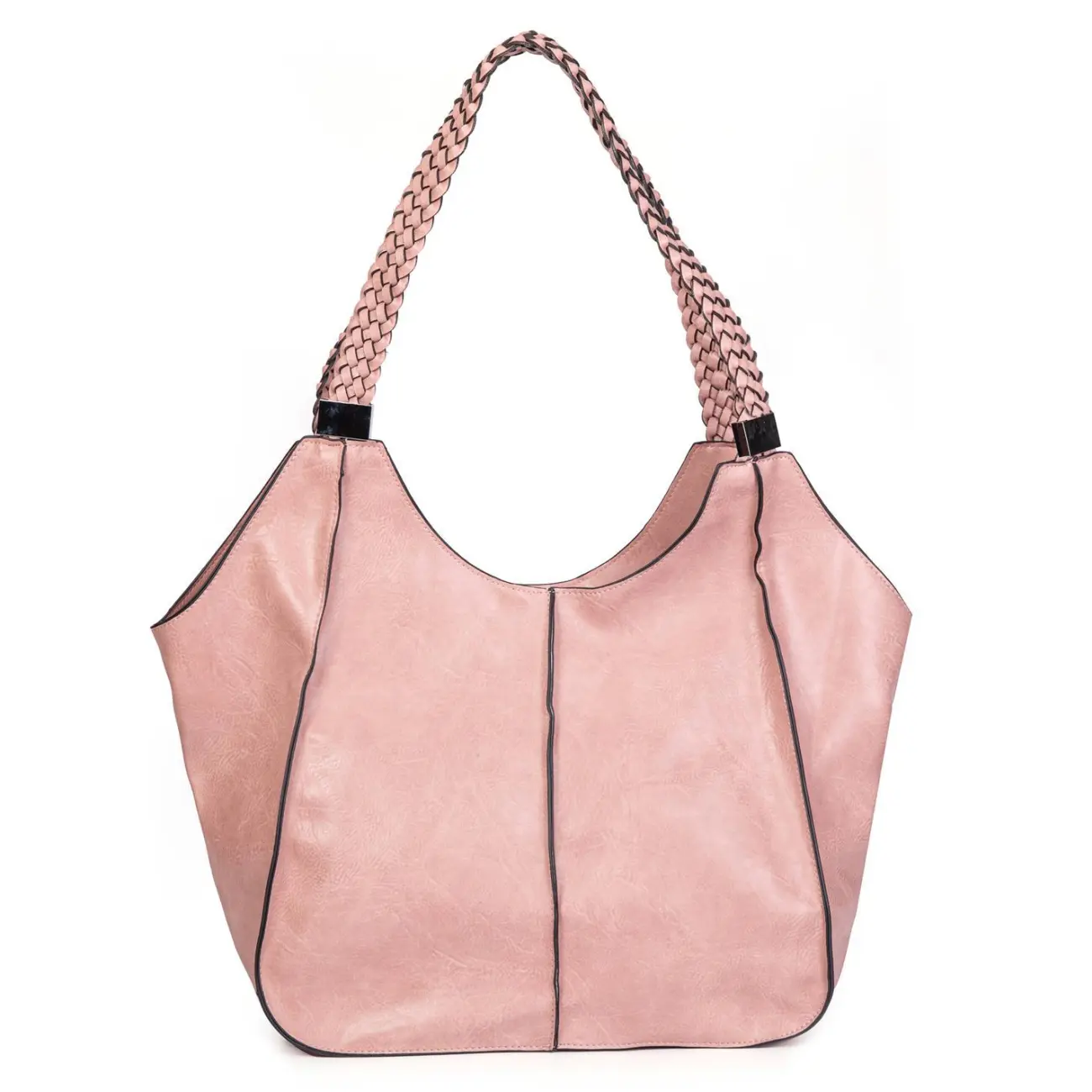 OBC DAMEN XXL Tasche Schultertasche Shopper Businesstasche Umhängetasche Workbag Henkeltasche Reisetasche FLECHTOPTIK Henkel Leder Optik Flash Sale