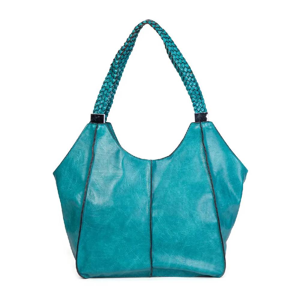 OBC DAMEN XXL Tasche Schultertasche Shopper Businesstasche Umhängetasche Workbag Henkeltasche Reisetasche FLECHTOPTIK Henkel Leder Optik Flash Sale