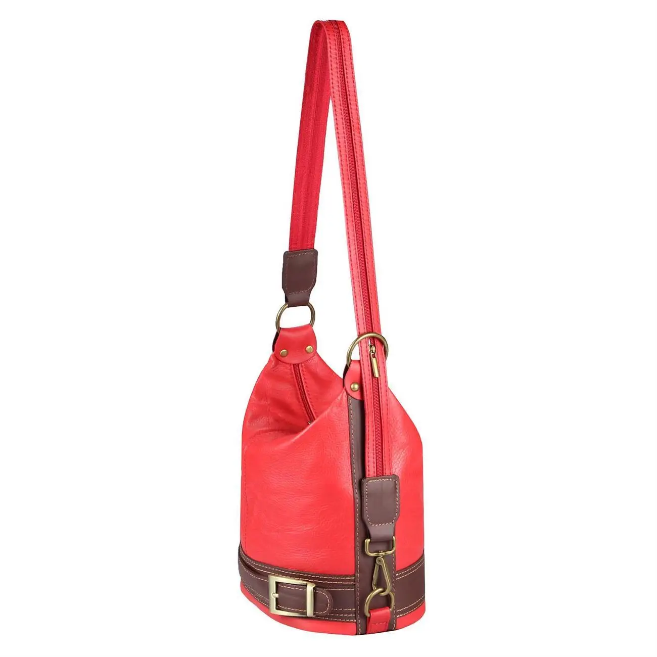 Made in Italy DAMEN LEDER TASCHE Rucksack Schultertasche Lederrucksack Ledertasche Begrenztes Angebot