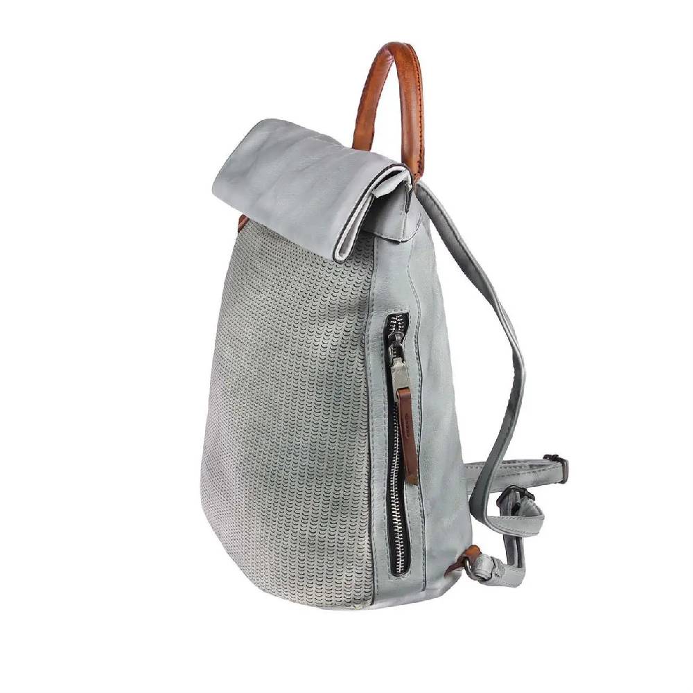 OBC DAMEN LEDER RUCKSACK TASCHE Cityrucksack USED LOOK Schultertasche Handtasche Shopper Blogger Backpack Daypack Exklusivangebot