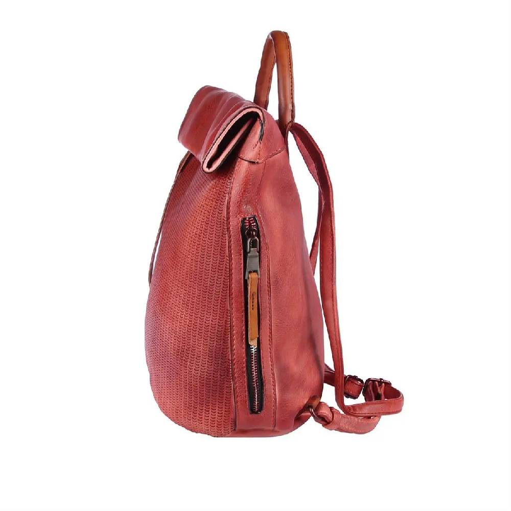 OBC DAMEN LEDER RUCKSACK TASCHE Cityrucksack USED LOOK Schultertasche Handtasche Shopper Blogger Backpack Daypack Exklusivangebot