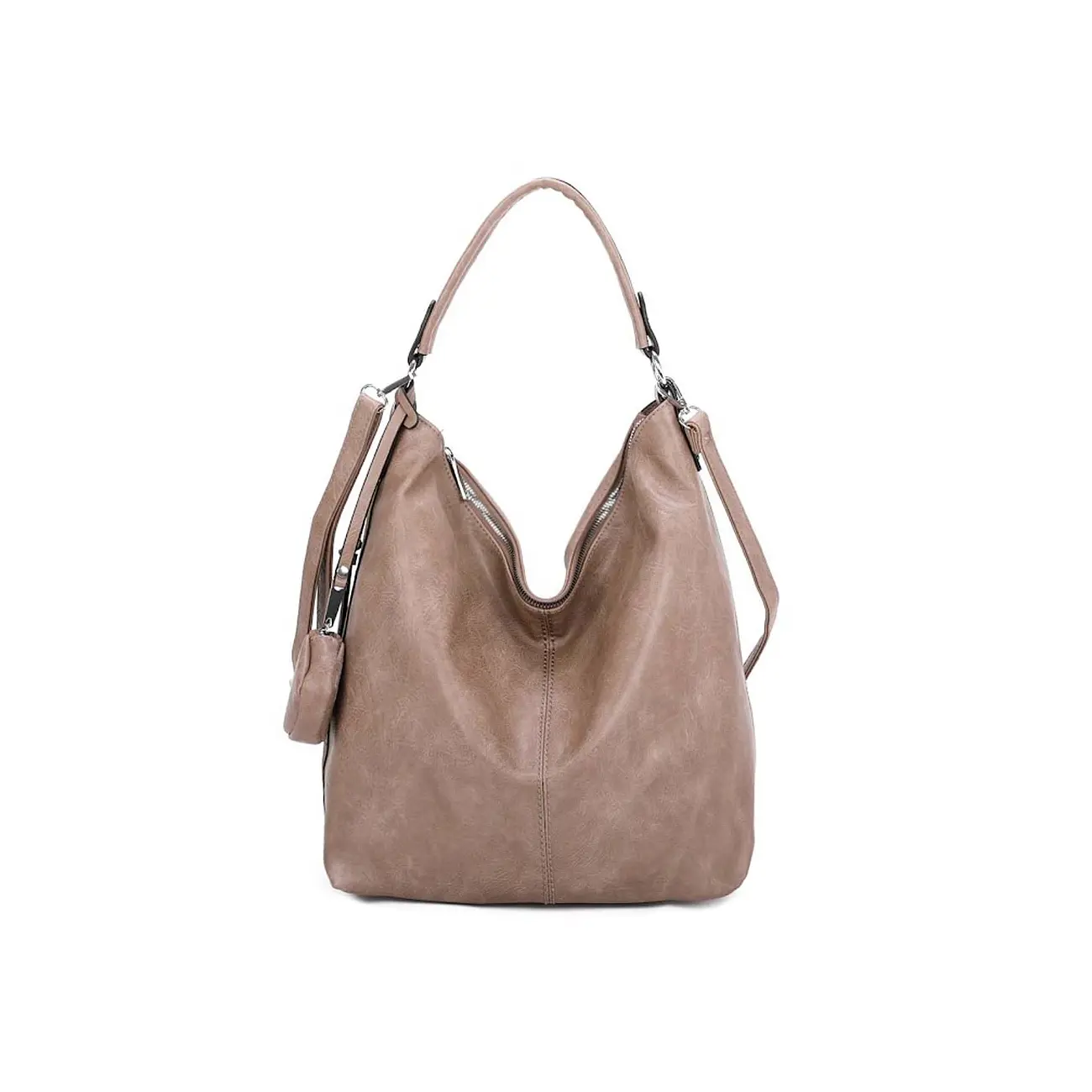 OBC DAMEN TASCHE SHOPPER Hobo-Bag Schultertasche Umhängetasche Handtasche Damentasche Reisetasche Beuteltasche Leder Optik Osterangebot