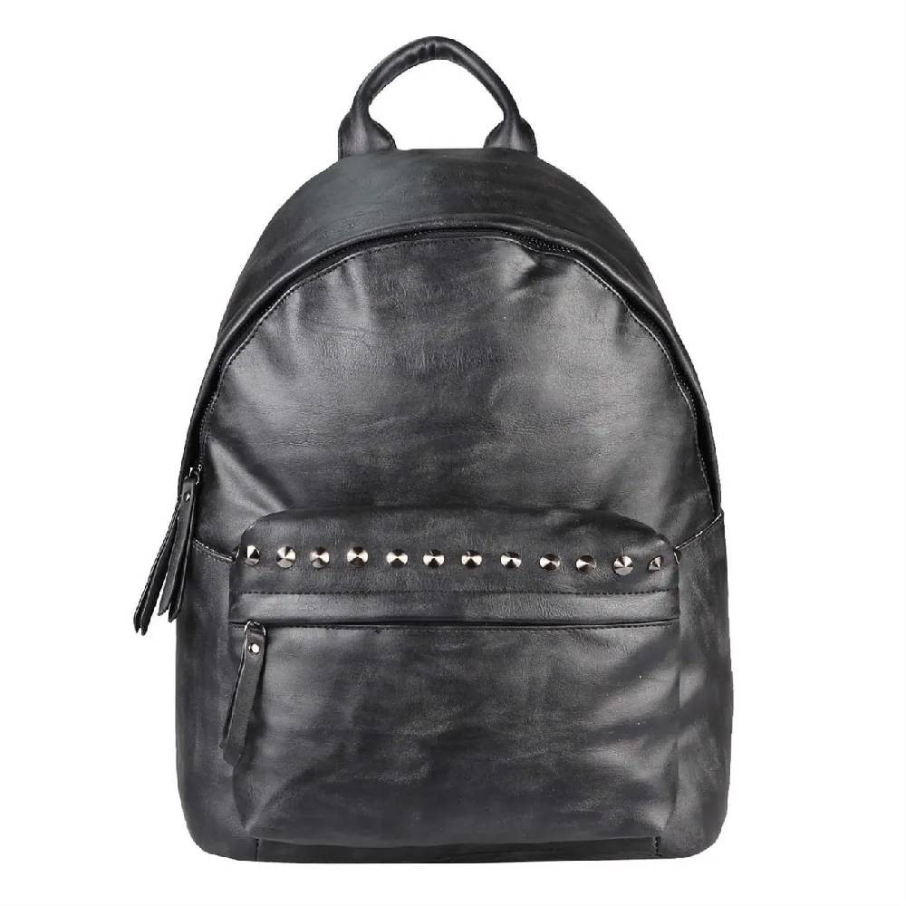DAMEN RUCKSACK TASCHE Cityrucksack Stadtrucksack Nieten Backpack Schultertasche Handtasche Umhängetasche Shopper Daypack Freizeit Urlaub Jubiläumsangebot