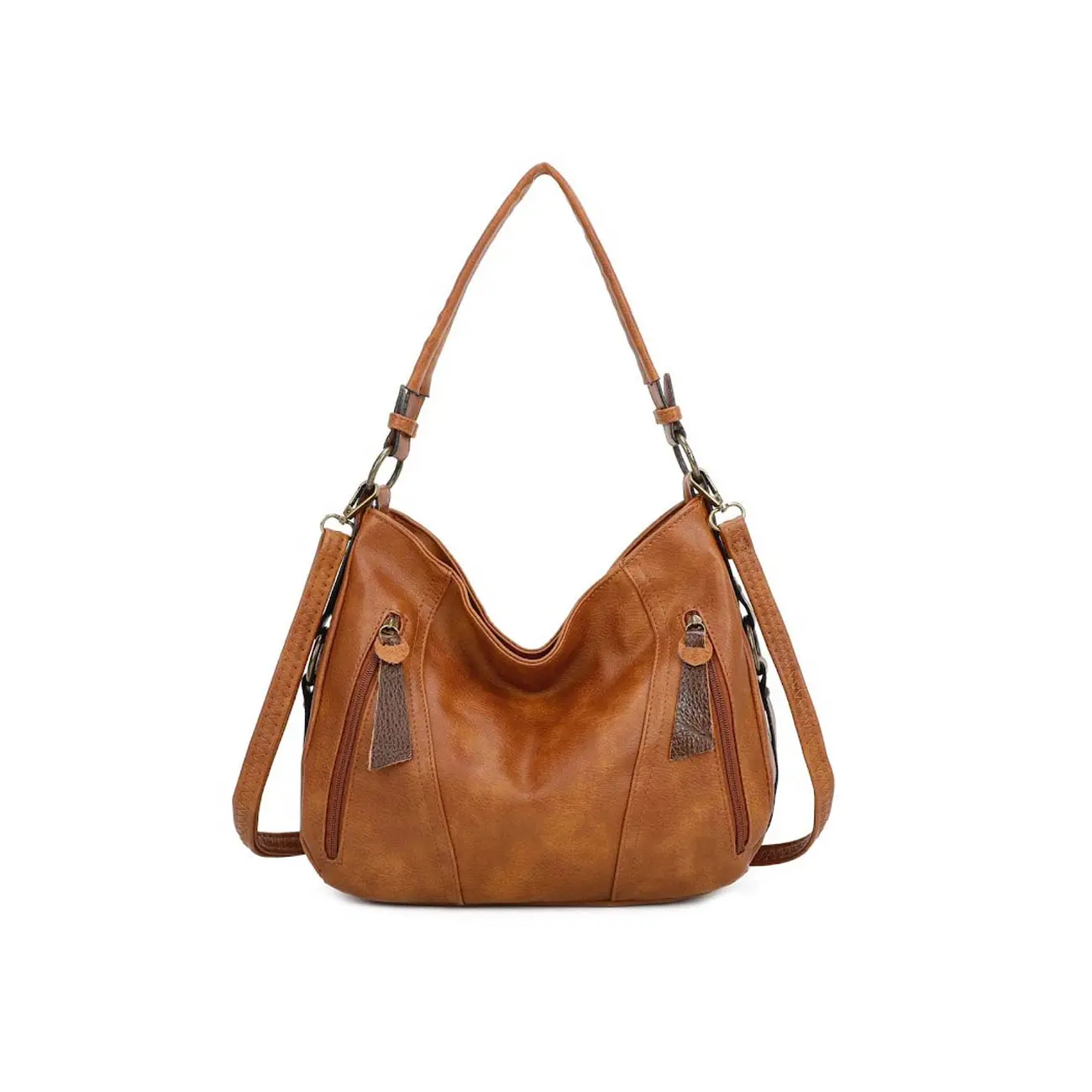 OBC Damen Tasche Shopper Hobo-Bag Schultertasche Leder Optik Umhängetasche Handtasche Crossover Reisetasche Beuteltasche Handtasche Exklusive Angebote