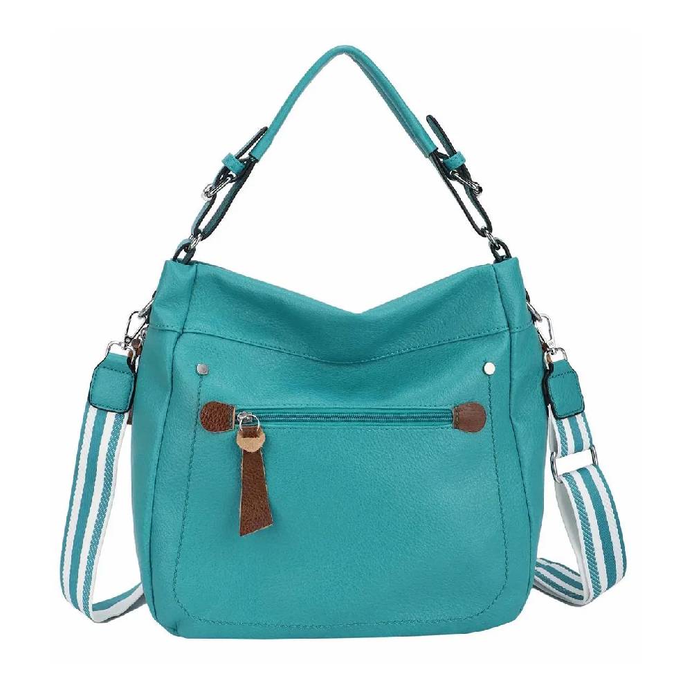 OBC DAMEN TASCHE SHOPPER Hobo-Bag Schultertasche Umhängetasche Handtasche CrossOver Reisetasche Beuteltasche Leder Optik Große Rabatte