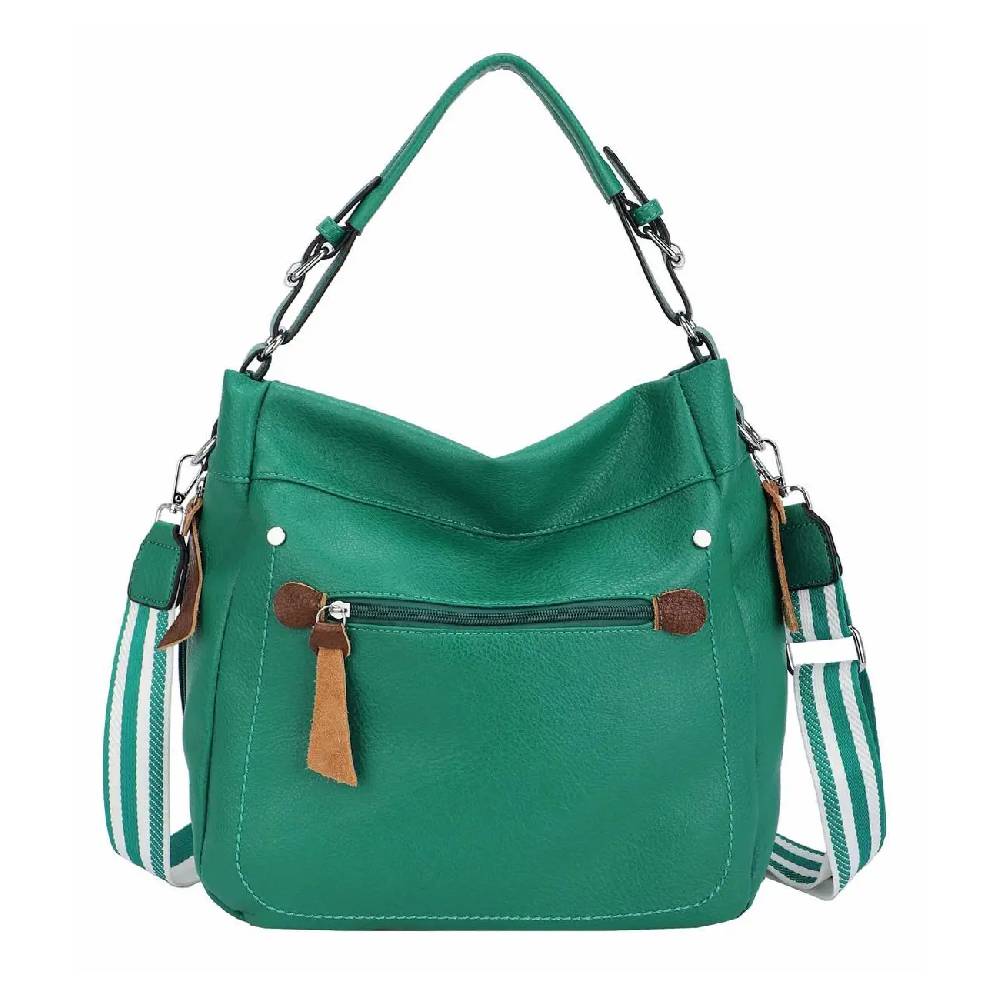 OBC DAMEN TASCHE SHOPPER Hobo-Bag Schultertasche Umhängetasche Handtasche CrossOver Reisetasche Beuteltasche Leder Optik Große Rabatte