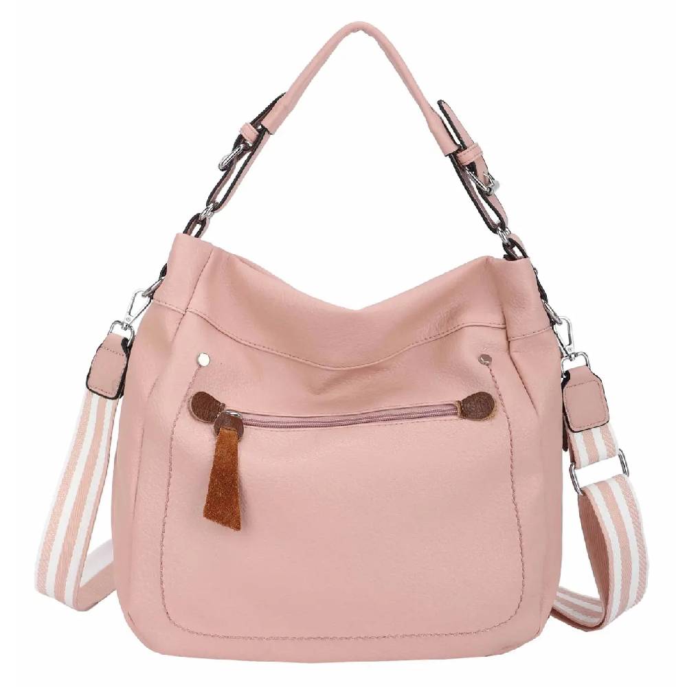 OBC DAMEN TASCHE SHOPPER Hobo-Bag Schultertasche Umhängetasche Handtasche CrossOver Reisetasche Beuteltasche Leder Optik Große Rabatte