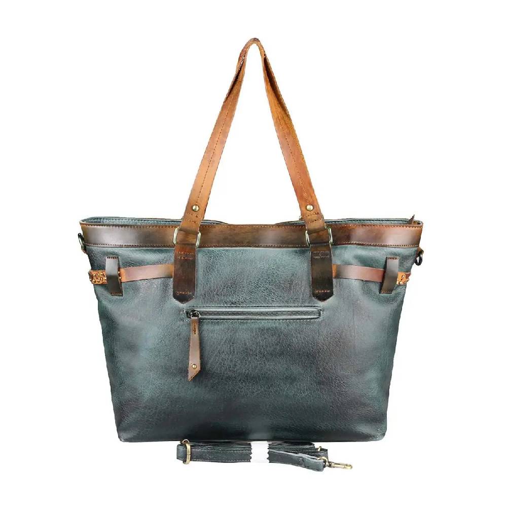 DAMEN TASCHE DIN-A4 Shopper Tote Bag Henkeltasche Handtasche Leder Optik Umhängetasche Schultertasche Beuteltasche Nietentasche Neuheiten