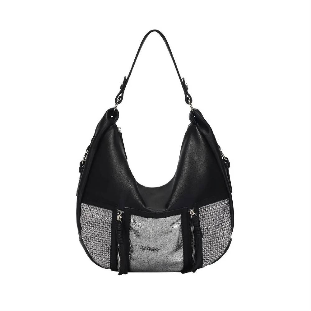 OBC DAMEN SHOPPER TASCHE HANDTASCHE Henkeltasche Schultertasche Umhängetasche Hobo-Bag Beuteltasche Cross-Over Reisetasche Letzte 3 Tage