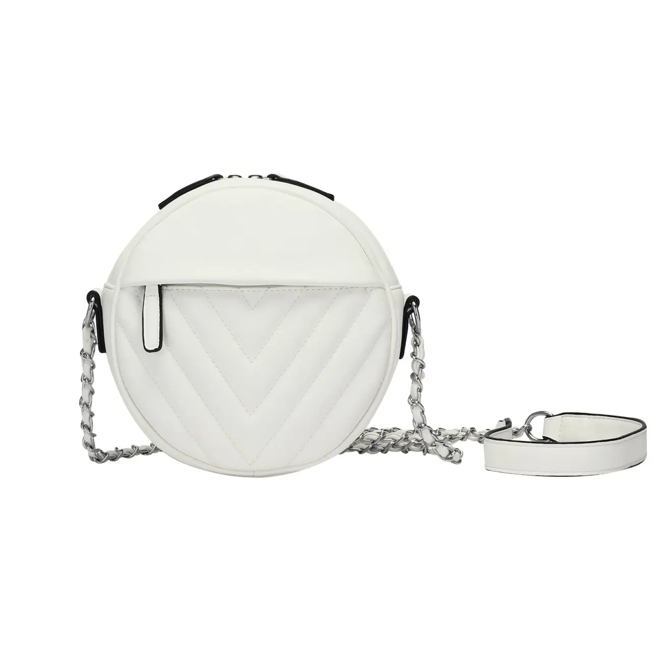 OBC DAMEN TASCHE HANDTASCHE Schultertasche Kettengurt V-Print Umhängetasche Handytasche Cross-Over kleine Clutch JETZT KAUFEN