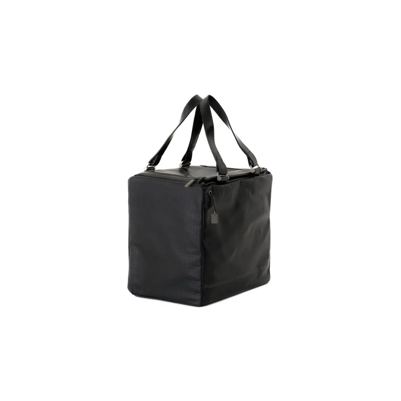 Mandarina Duck Desire Pelle Pferdeleder Koffer Handtasche Sporttasche Henkeltasche Reisetasche Tasche Bag Schwarz 30x29x22 cm (BxHxT) Neueste Stile