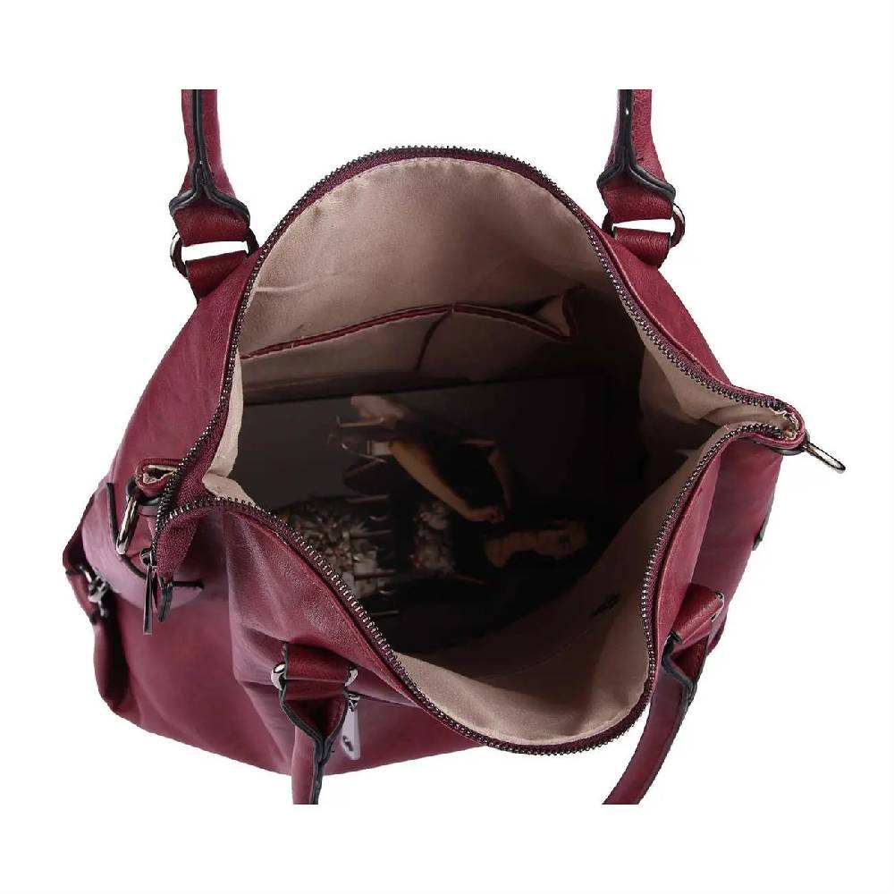 OBC ital-design DAMEN STERN TASCHE Shopper XXL DIN-A4 Handtasche Schultertasche Beuteltasche Henkeltasche CrossOver Umhängetasche Letzter Tag