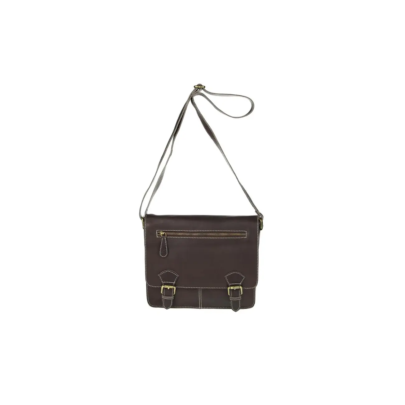 Unisex Bubalus WasserBüffel Büffelleder Vintage Retro Style Leder Tasche Messenger Bag Riesige Rabatte
