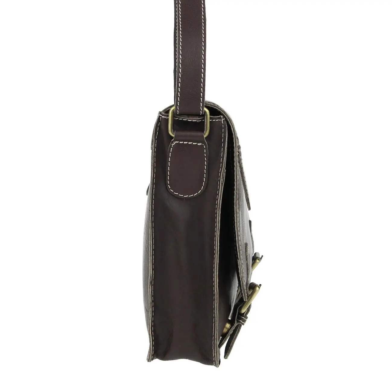 Unisex Bubalus WasserBüffel Büffelleder Vintage Retro Style Leder Tasche Messenger Bag Riesige Rabatte