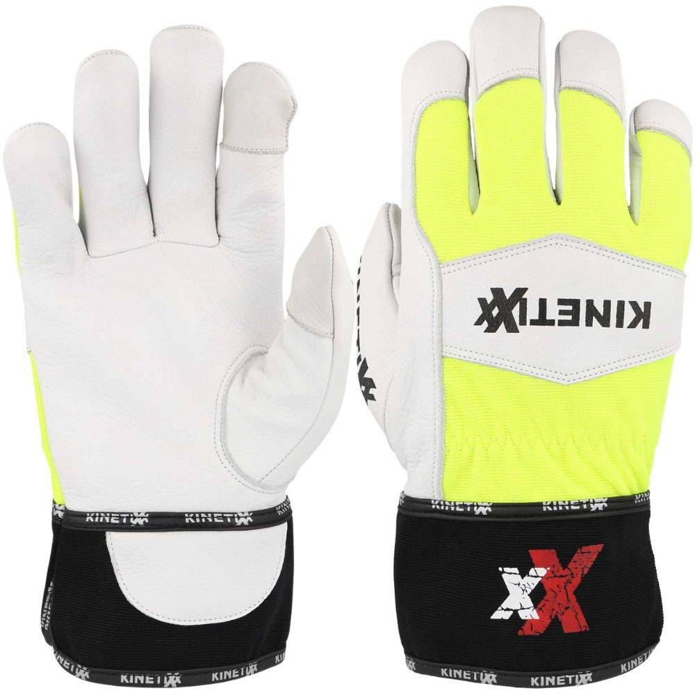 Kinetixx Robuste Leder-Schnittschutzhandschuhe X-Heavy zollfrei