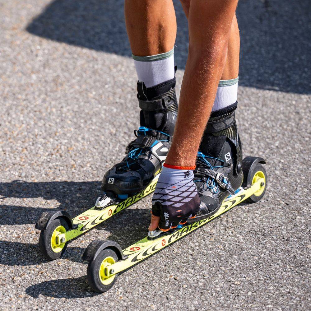 Kinetixx Leichte Kurzfinger-Skirollerhandschuhe Sepan