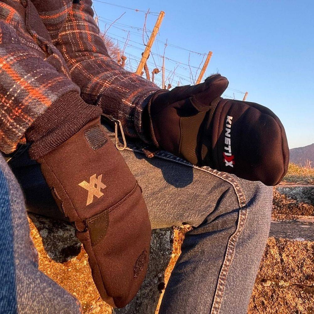 Kinetixx 2 in 1 - Kapuzenhandschuh Bonnet Letzter Tag