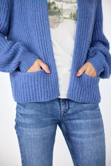 Lieblingsstück Puffärmel-Jacke mit Alpakawolle Kauf eins, bekomm eins gratis
