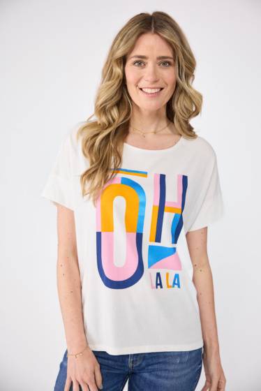 Lieblingsstück T-Shirt mit Oh la la-Motiv Tägliche Deals