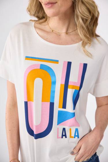 Lieblingsstück T-Shirt mit Oh la la-Motiv Tägliche Deals