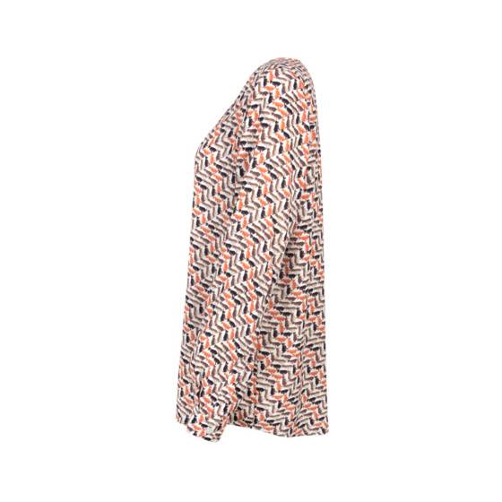 Lieblingsstück Alloverprint-Bluse mit Rundhalsausschnitt Riesige Ersparnisse