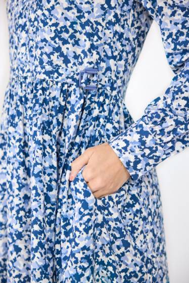 Lieblingsstück Kleid mit Raffungen an Taille Tiefpreis