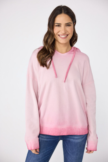 Lieblingsstück Kapuzen-Sweatshirt mit V-Ausschnitt Begrenzte Freigabe
