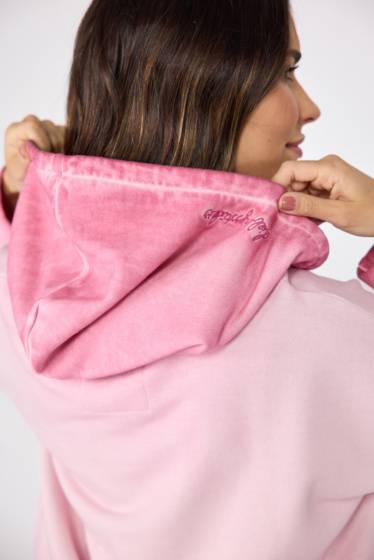 Lieblingsstück Kapuzen-Sweatshirt mit V-Ausschnitt Begrenzte Freigabe