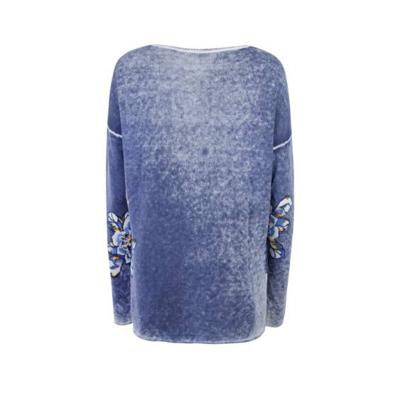 Lieblingsstück Pullover Insideout-Blumenprint Letzte 3 Tage