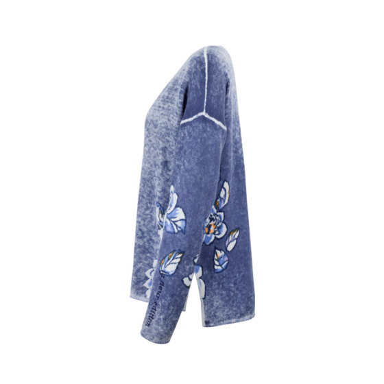 Lieblingsstück Pullover Insideout-Blumenprint Letzte 3 Tage
