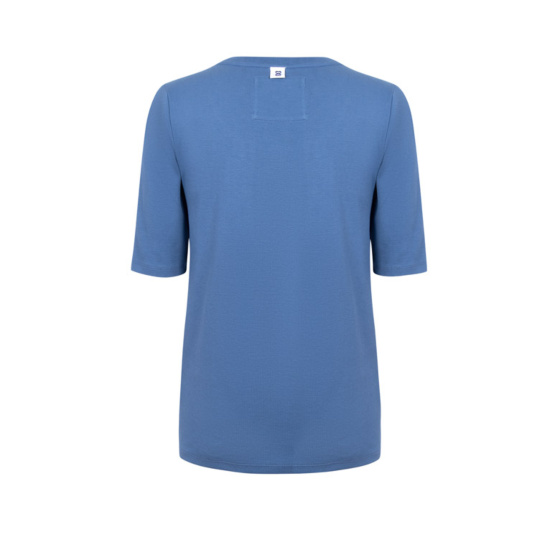 Lieblingsstück Basic T-Shirt mit langem Halbarm Zeitbegrenzte Promotion