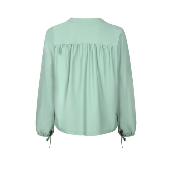 Lieblingsstück Bluse mit Bindebändern am Arm Fabrikladen