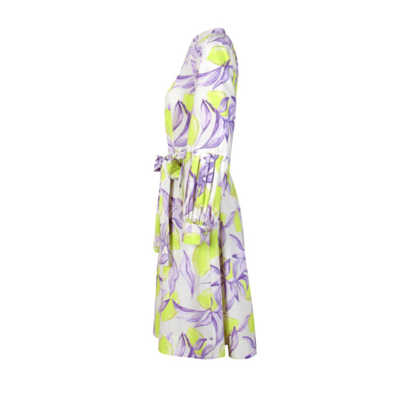 Lieblingsstück Durchgeknöpftes Kleid mit Lemon Print Super Sparpreis