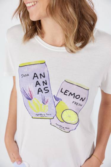 Lieblingsstück T-Shirt mit Dosenmotiv Kostenlose Rückgabe
