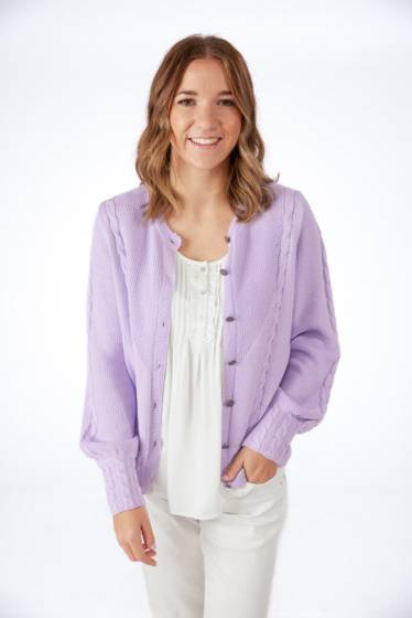 Lieblingsstück Trachtenjacke mit Strickmuster-Mix Zeitbegrenzte Promotion
