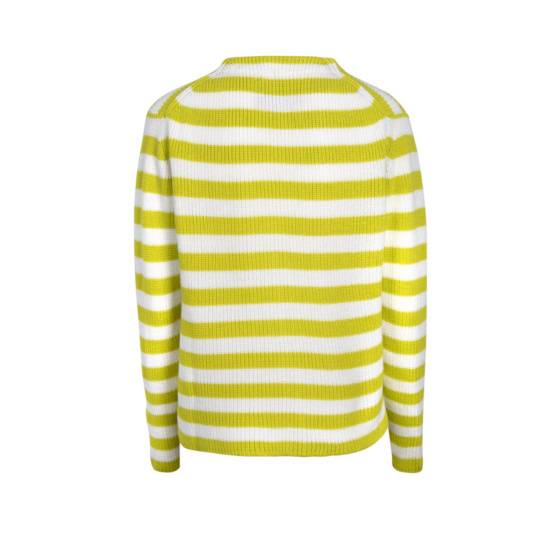 Lieblingsstück V-Ausschnitt Jacke mit Streifen Lime Bis zu 65% Rabatt