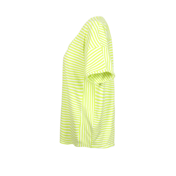 Lieblingsstück Halbarm T-Shirt mit Streifen Lime Nur für heute