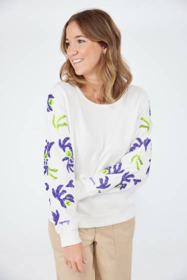 Lieblingsstück Sweatshirt mit Pailletten Motiv Bis zu 55% Rabatt