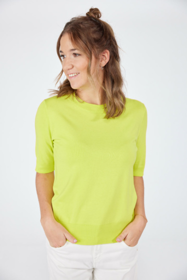 Lieblingsstück EP Halbarm Pullover mit Rippenbund 50% Rabatt mit kostenlosem Versand