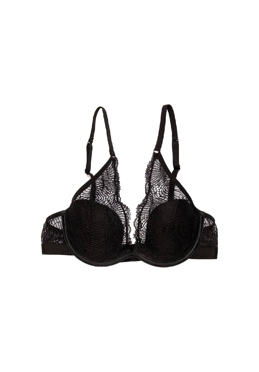 Lovjoi BH SILVER LACE WINE Black Meist gekauft