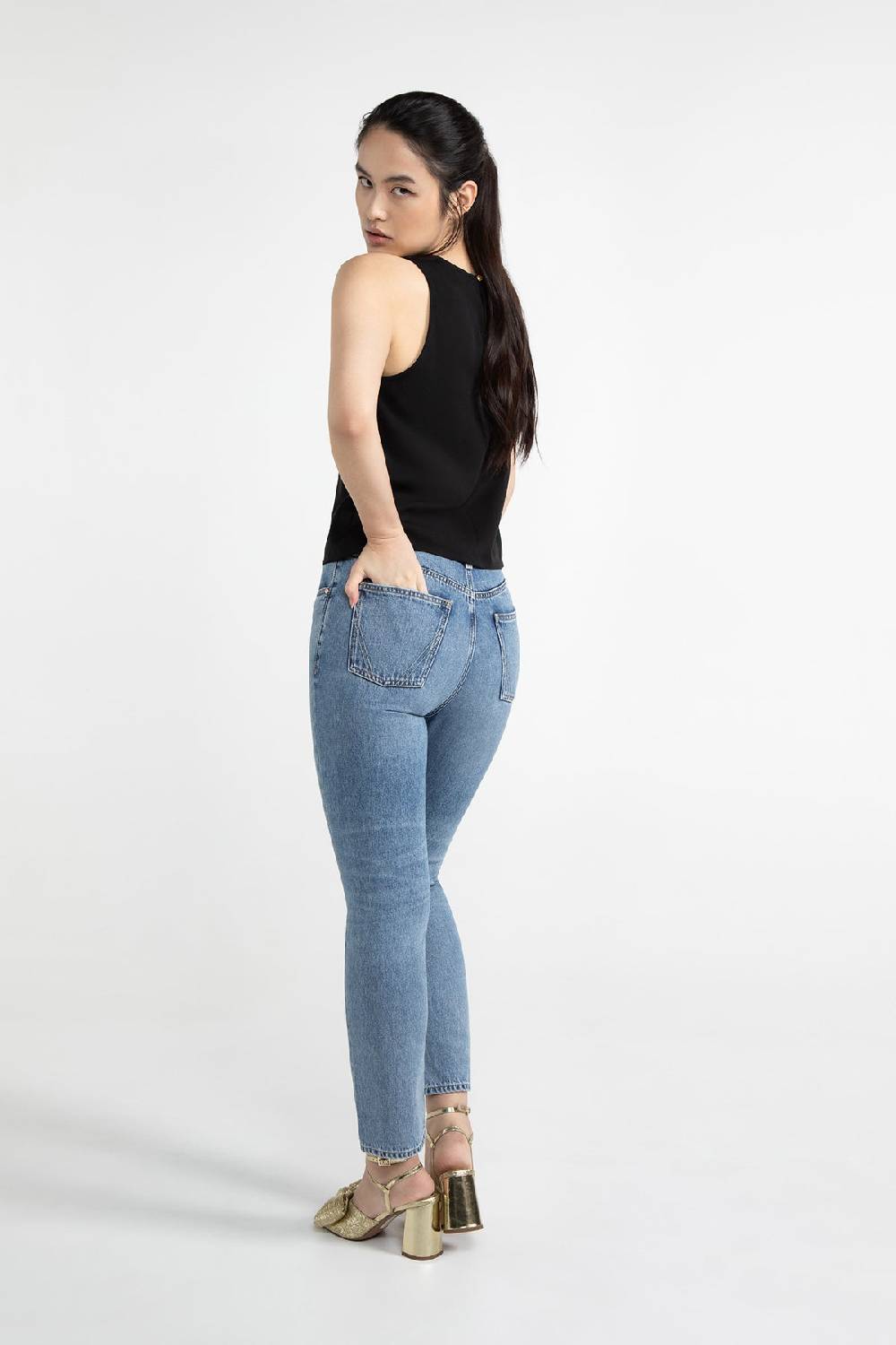 Lovjoi Top CHEMILLA Black Flash Sale